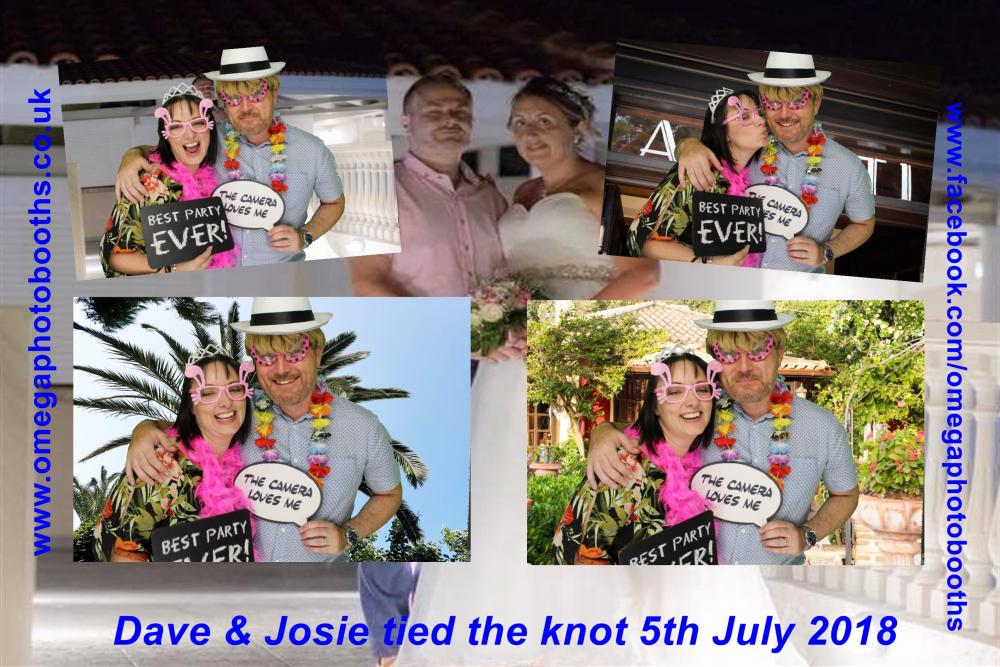 Josie & Dave's wedding  | View more photos from the event at gallery.omegaphotobooths.co.uk/u/Omega-Photobooths/Josie-Daves-wedding